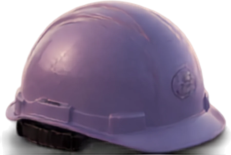 Lavender hard hat