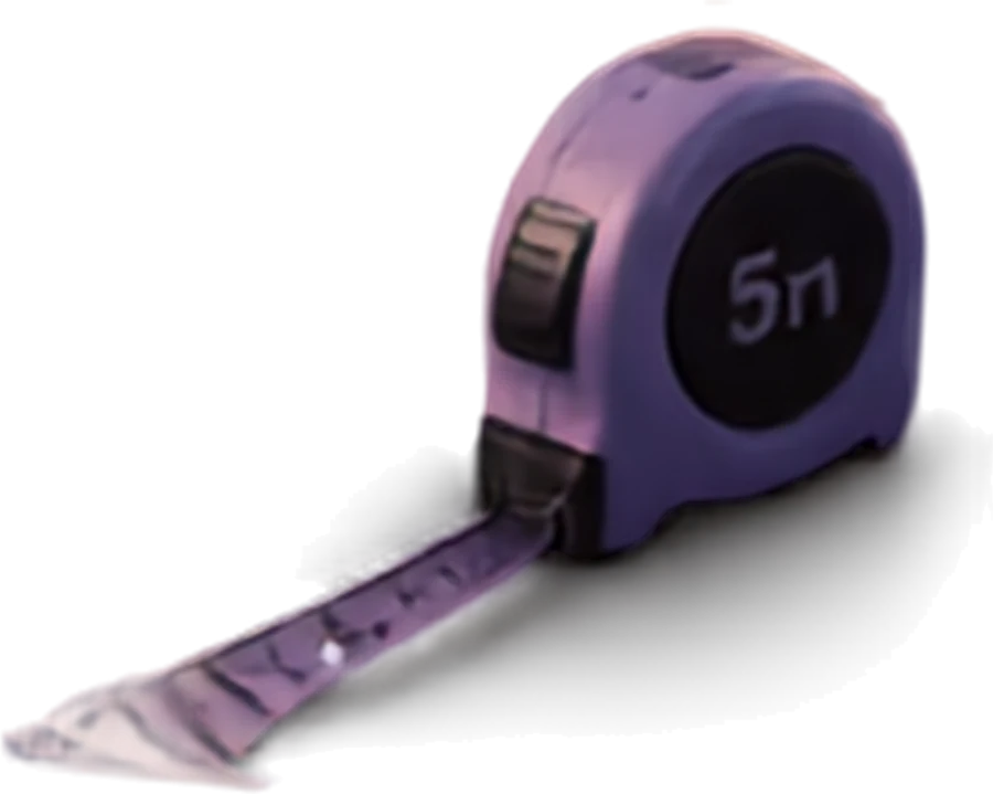Lavender tape measure